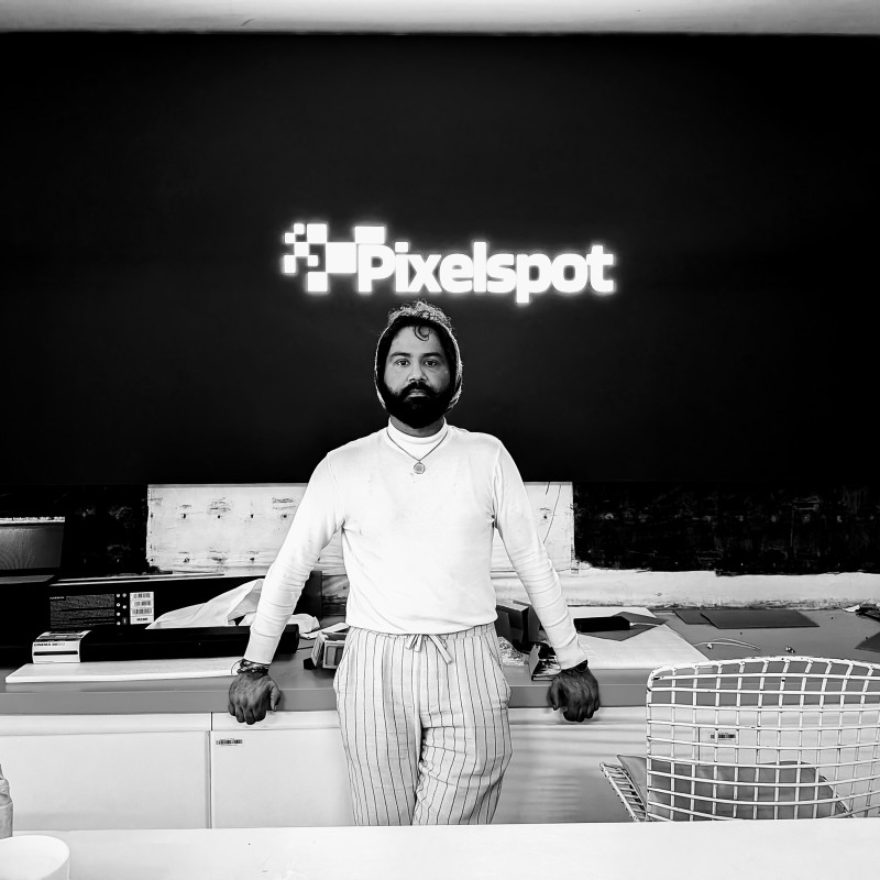 Rattandeep Singh, Founder and CEO of PixelSpot