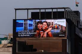 Outdoor LED billboard