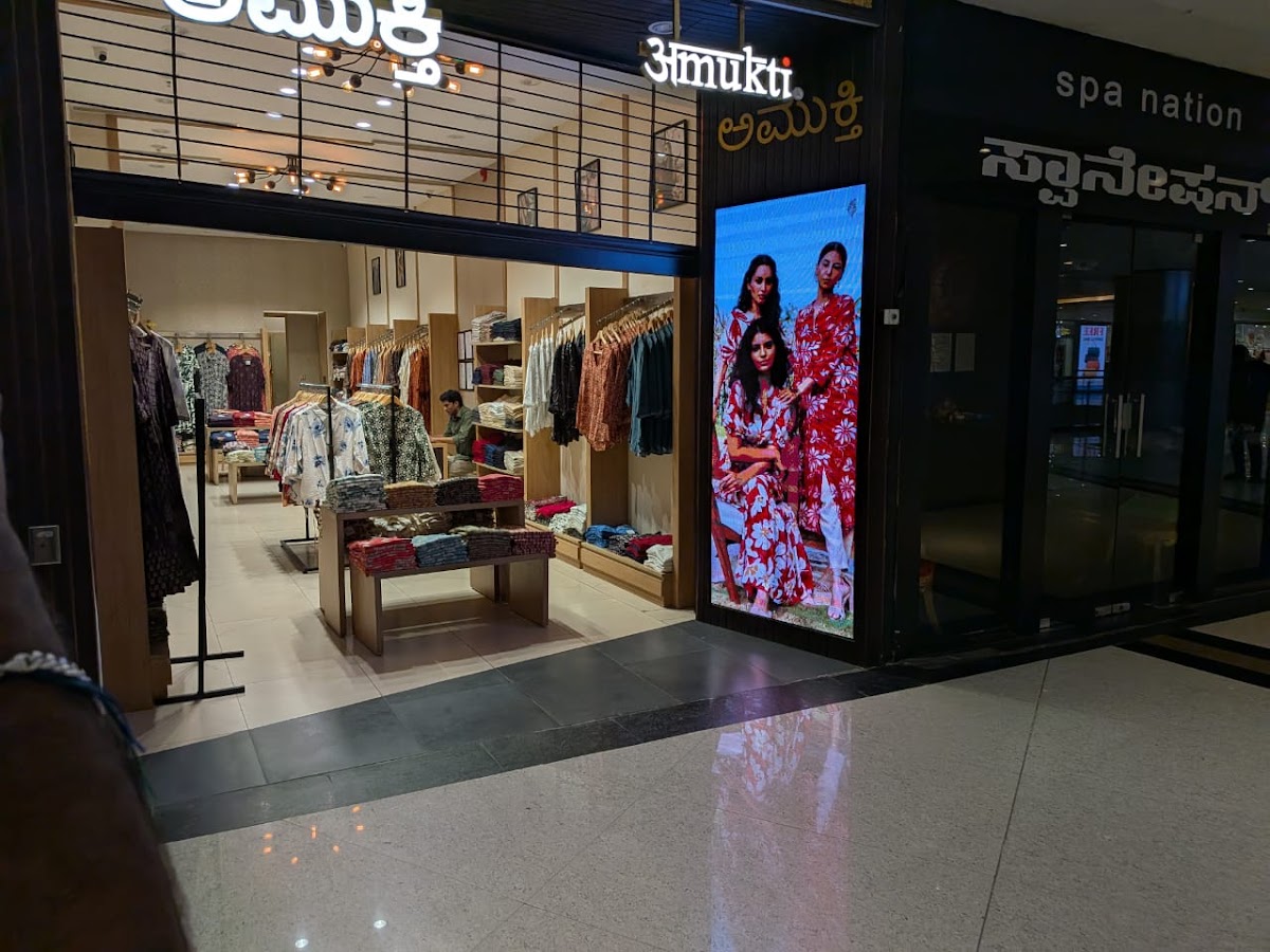 Retail LED wall installation in a Mumbai storefront