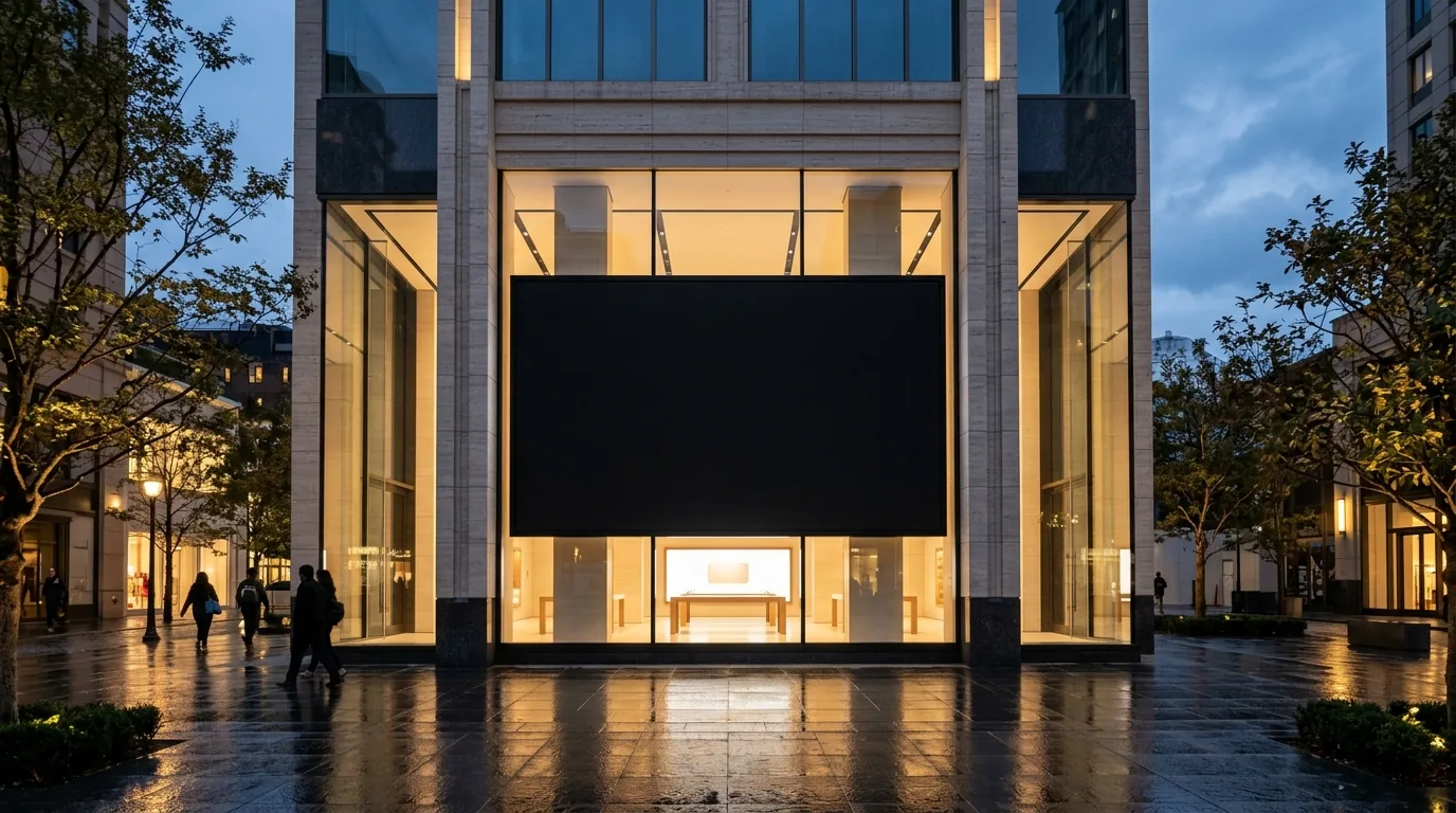 Outdoor Street Storefront LED Billboard