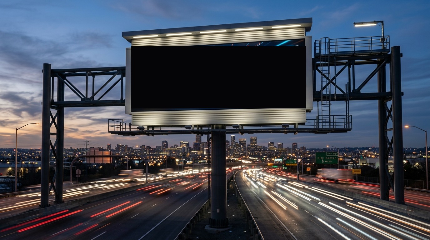 Highway Roadside Billboard