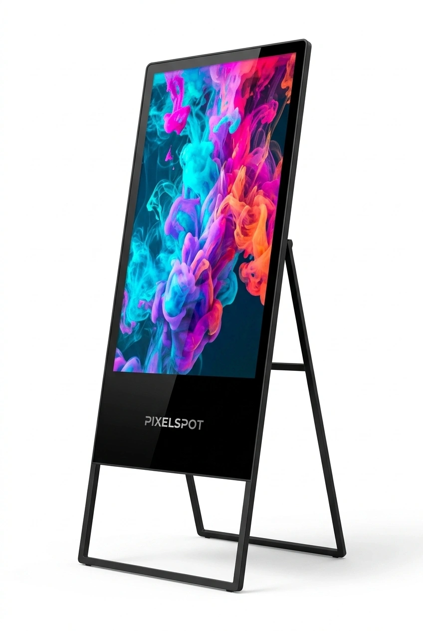 PixelSpot Easel Series digital standee