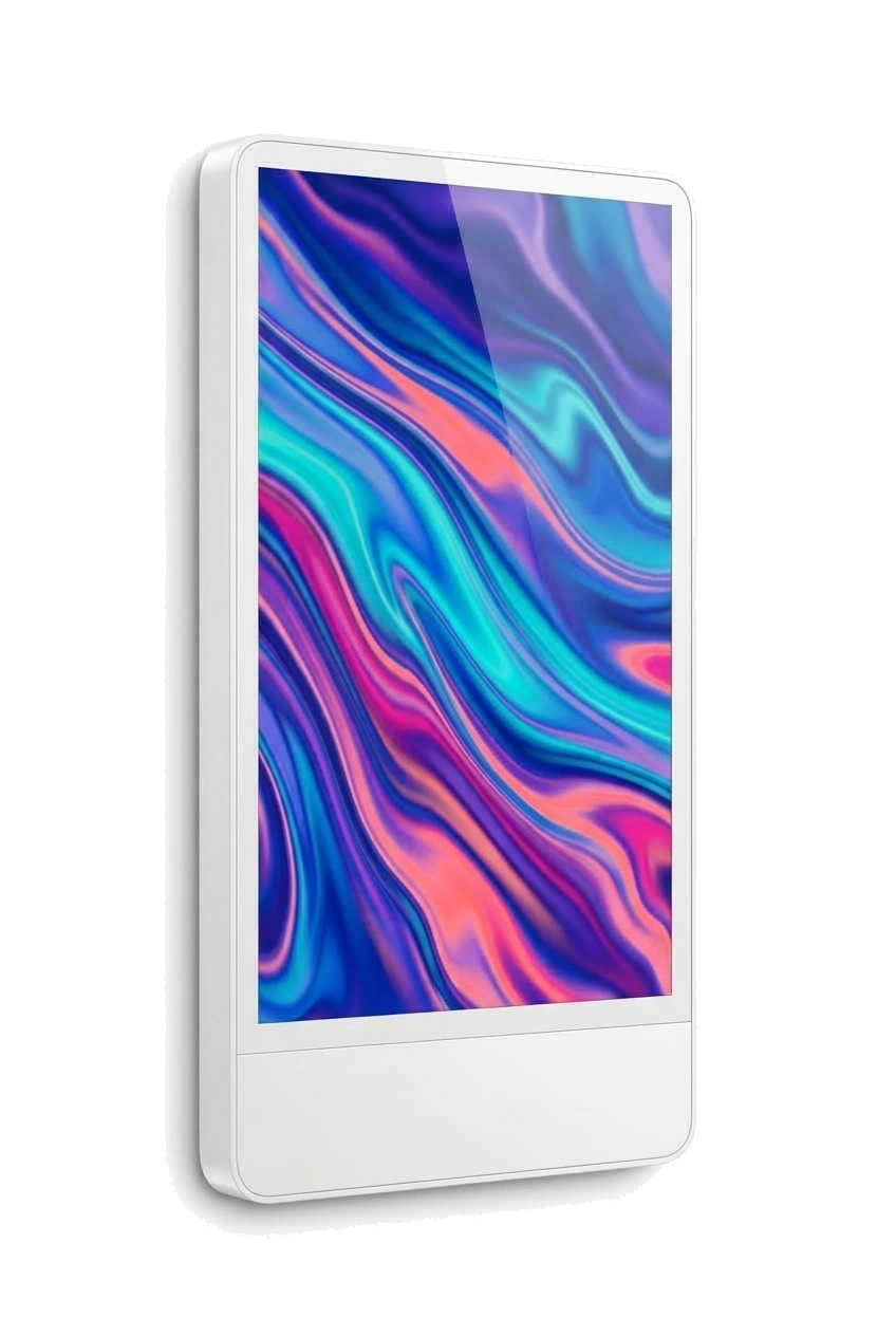 Wall 32 Commercial Display in Ceramic White